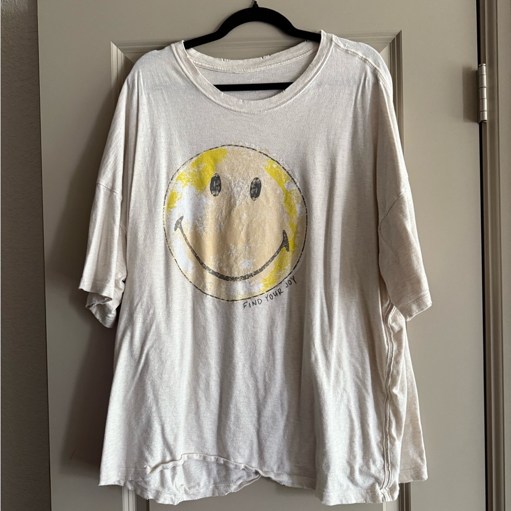 Aerie Cream Graphic Tee